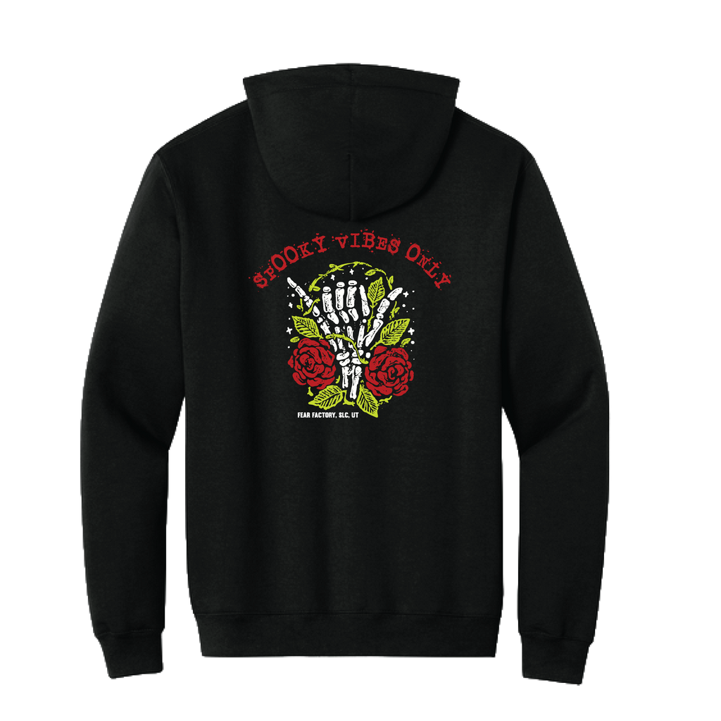 Rose Skull ‘Spooky Vibes’ Hoodie