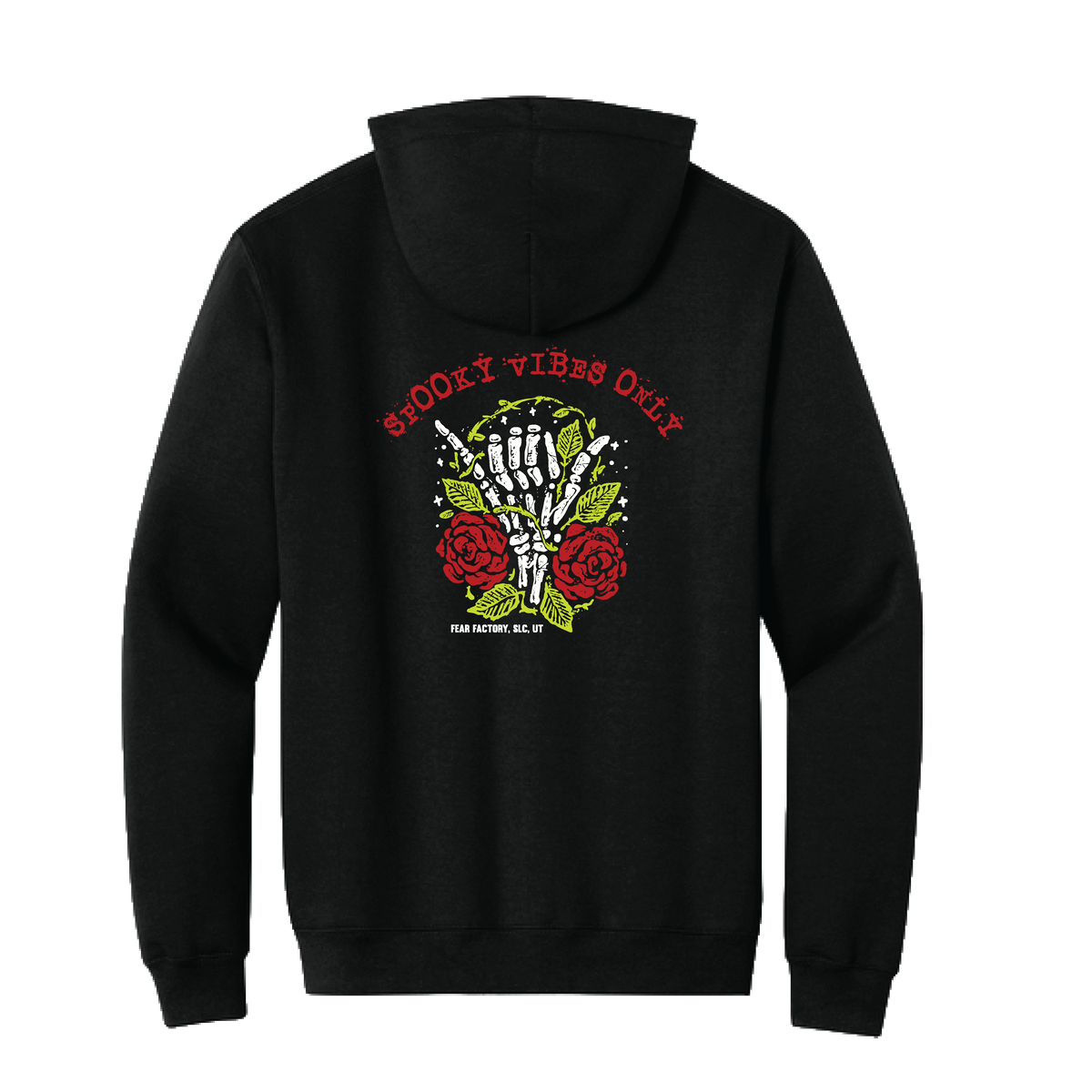 Rose Skull ‘Spooky Vibes’ Hoodie